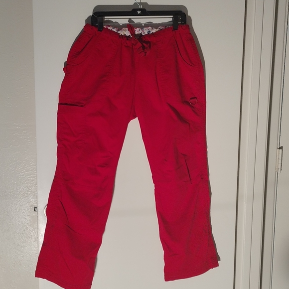 KATHY PETERSON, RED PANTS, SIZE L - Picture 3 of 12